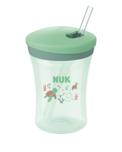 NUK First Choice Trinklernbecher mit Strohhalm 230ml